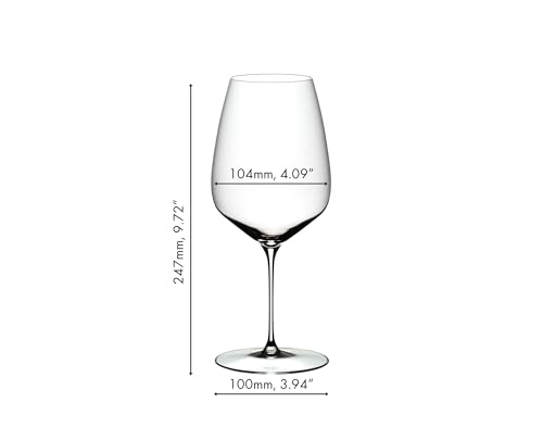 Riedel Veloce Cabernet Sauvignon Wine Glasses Set of 2 - Image 3