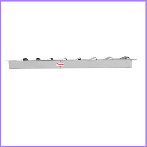 Rejilla de ventilación Marine Hardware Boat Air Louver Vent Grille de acero inoxidable para barcos y casas miniatura 5