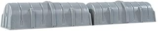 Walthers HO Scale 1/87 Scenemaster Glass-Fiber Style Cushion Coil Car Hood - Kit 2-Pack