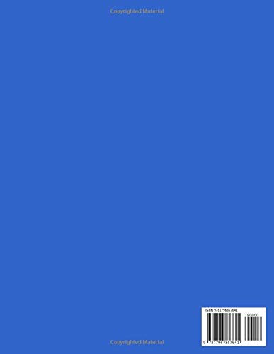 Dot Grid Notebook Alphabetical Tabs 8.5 x 11: Large Journal Organizer with A-Z Index Sections | 5mm Dotted Pages | Smart Design Blue image 2