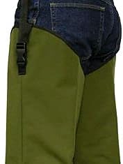Snake Chapz" Snake Bite Protection Full Size Leggings (Olive Green, Short)