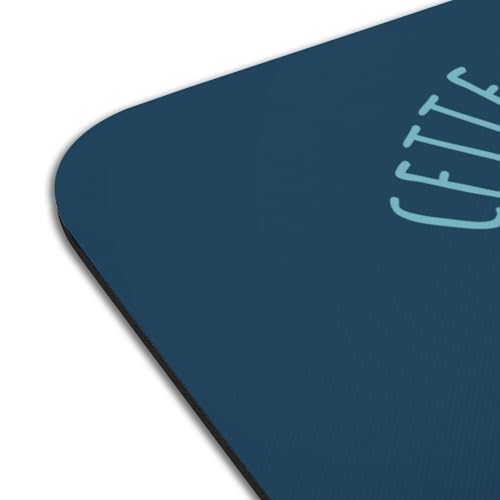 Set de table licorne 9 ans bleu en caoutchouc grand format x4 - 4