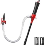 SEDY Electric Hand Pump, Portable Battery Powered Transfer Pump, Multi-Use Siphon Liquid Extractor for Gasoline, Diesel, Fuel, and Water Transfer