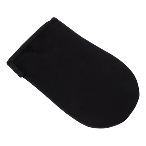 Beavorty Guantes bronceadores aceitados guante bronceador Guante para bronceado Hombres aplicar mujer cuerpo ser kit aplicador de autobronceador guante aplicador de bronceado esponja Black