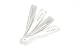 BEABA First Stage Baby Feeding Spoon Set, The Original Soft Tip Silicone Spoons for Babies, Gum Friendly BPA Lead Phthalate and Plastic Free, Great Gift Set (4 Pack), Cloud
