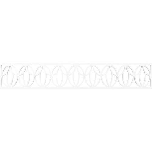 46 5/8"W x 8"H x 3/8"T Shoshoni Fretwork Moulding, Architectural Grade PVC