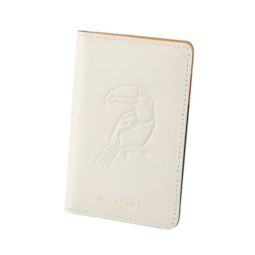 Mariart Carteira de Couro Bovino Legítimo Flora c/Proteção Antifurto RFID (Tucano)