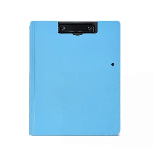 【ChopEase】クリップボード バインダーファイル ダブルクリップ仕様 A4オフィス アンケート 学校 多機能会議用横書き・縦書きボードパッド、文房具、オフィス用品、テスト用紙フォルダー (ダブルクランプ,ブルー4個)
