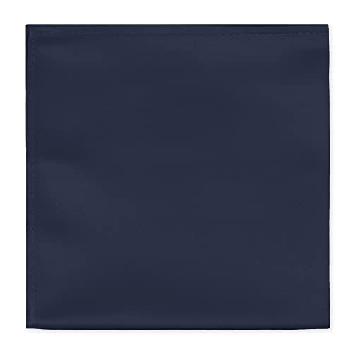 Image of Jacob Alexander Men's Pocket Square Solid Color Handkerchief