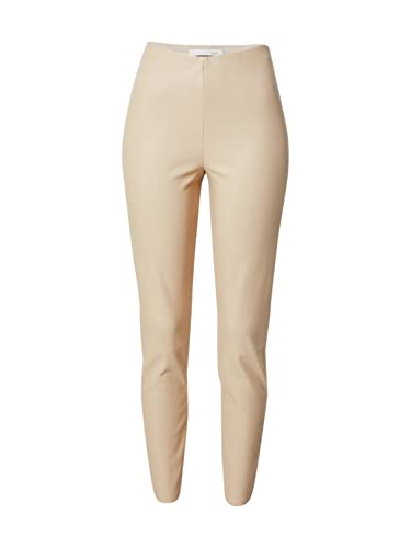 Oui Leggings para mujer de piel vegana, corte ajustado, para el...