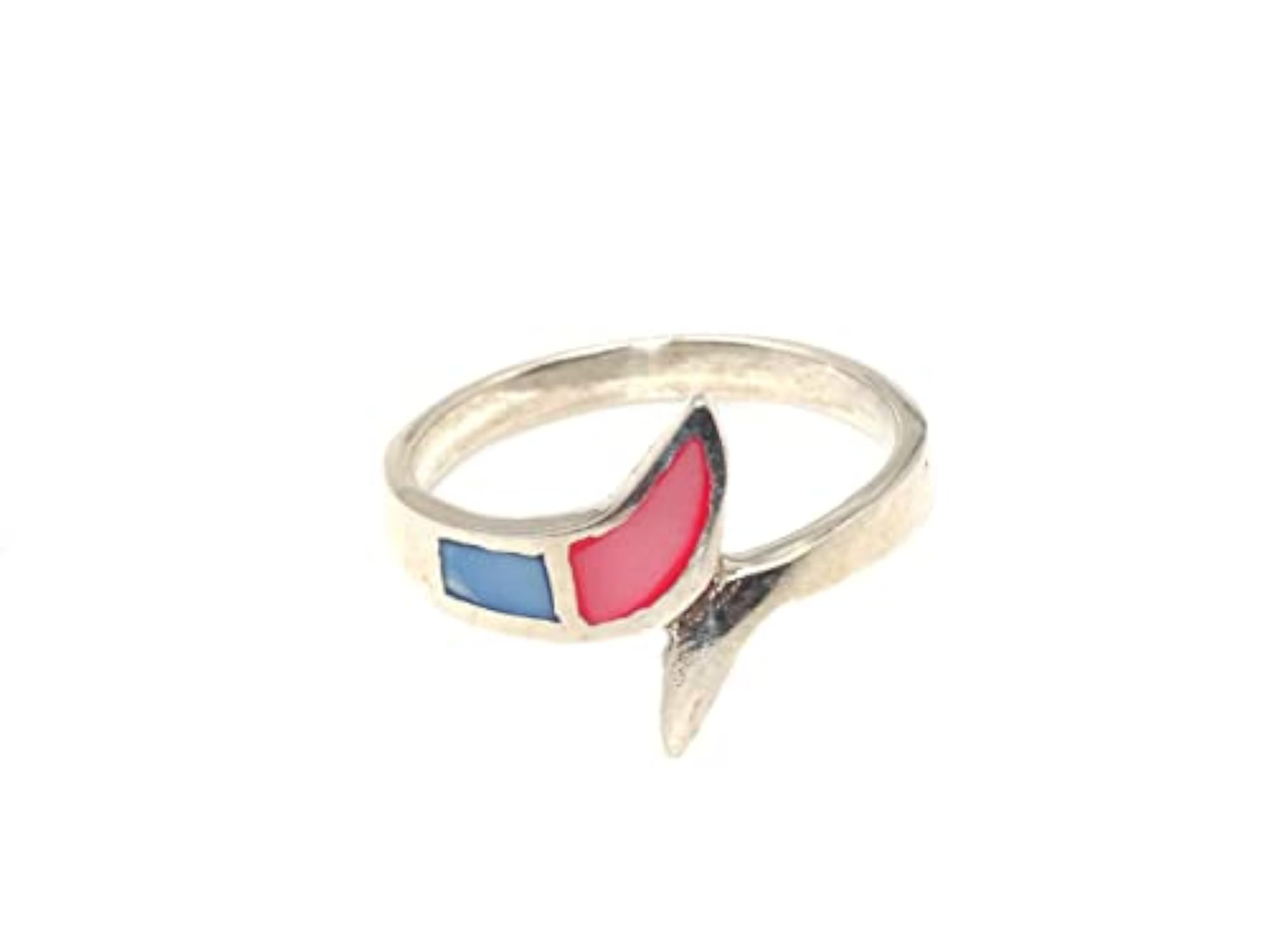 Women's Sterling Silver Meena Work Ring with Certificate of Authenticity
