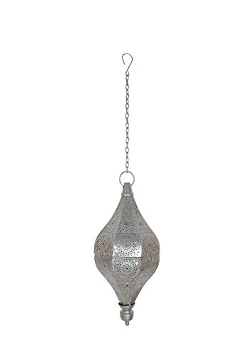 Handmade Decorative Moroccan Hanging Lights Home Decor (Sliver)