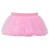 Damaiyyy Tütü Rock Mädchen Tüllrock Ballett Röcke Ballettrock Prinzessin Minirockfür Party Kostüm Classic 1-10 Jahre Tanzbekleidung,Pink