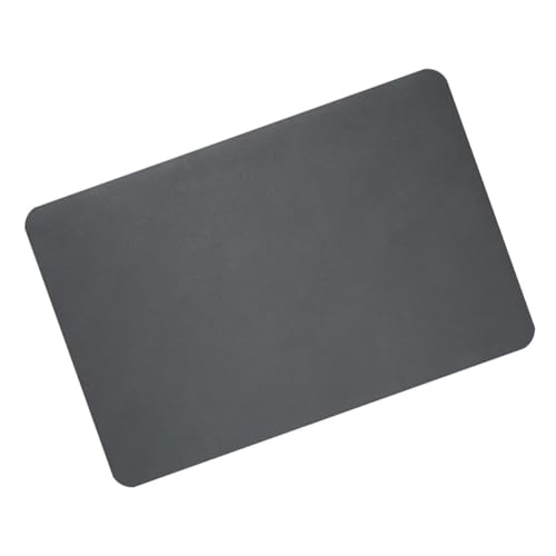 SOLUSTRE Alfombrilla Absorbente para Encimera de Cocina Tapete Resistente para Cafetera Accesorio Práctico para Barra de Café Diseño Minimalista Gris Oscuro