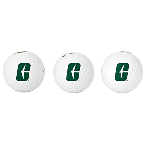 Desert Cactus UNC Charlotte Golf Balls 3-Pack Design A