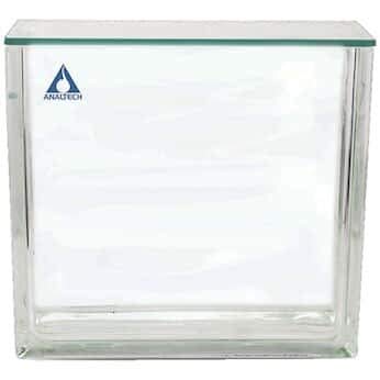 TLC Developing Tank with Lid, Glass, Holds Five 20 x 20 cm Plates