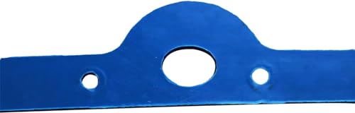 Image of 1 PC SHLPDFM Blue Oil Pan Gasket 1 Piece Steel Core Rubber Gasket Fits for 1986-95 SBC Small Block Chevy 305 350