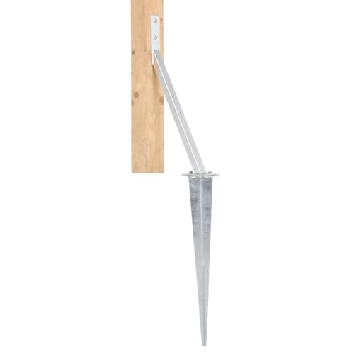 Ancre tempête à enfoncer TRIBECCO galvanisée 590mm de piquet stabilisation clôture