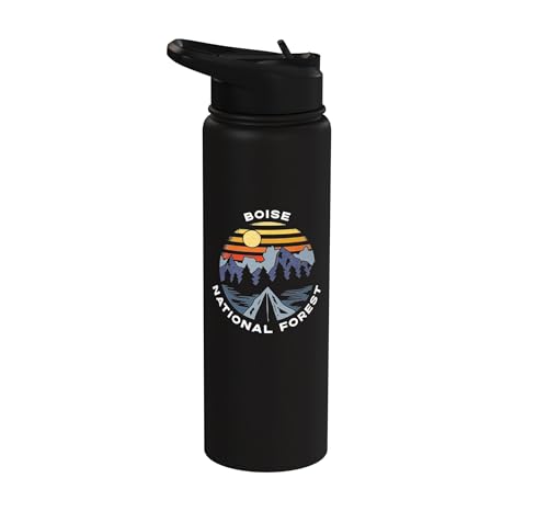 Boise National Forest Idaho Mountains Insulated Water Bottle