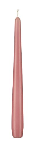 Spitzkerzen Altrosa 24 x 2,3 cm, 12 Stück Cover