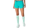 ASICS Women's METARUN Split Short Running Apparel, L, Wave Teal