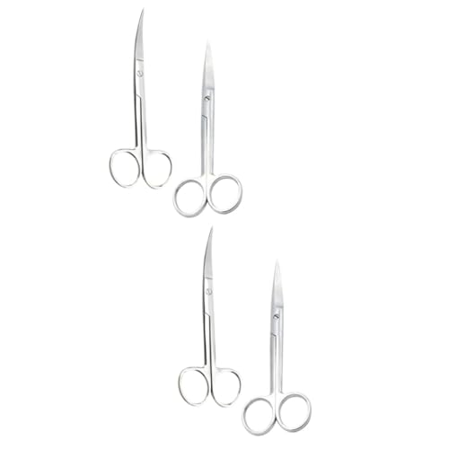 DEARMAMY 2 Set Forbici Per Di Animali Forbici Per Modellare I Di Animali Per Parrucchieri Per Per A Testa Tonda Tagliacapelli Per 2 pezzi*2