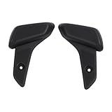 Hoite 1 Paar Motorrad-Hinterfußstützen, Beifahrer-Fußstützenpedale aus verzinktem Kunststoff, Ersatz für Vespa Sprint Primavera 50 125 150