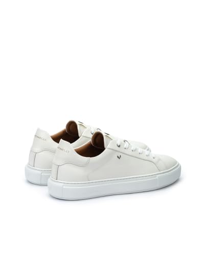 Martinelli Para Hombre. 1738-2950S Zapatillas De Piel Hastings Blanco (40), Plano, Cordones, Casual - 3