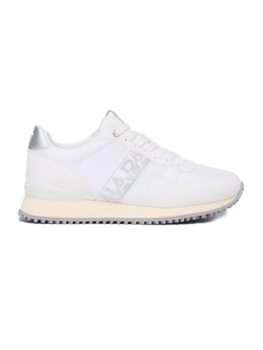 NAPAPIJRI Astra Mesh Damen, Weiß Silber, 39 EU