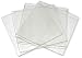 System 96 6inch Clear Glass Squares - 4 Pack