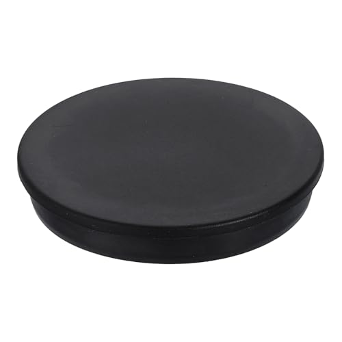Image of uxcell Silicone Hole Plug, Waterproof Round Rubber Stoppers Bottle Seal Plugs Tube Pipe End Caps for 115mm /4.53 inch Hole for Bathtub Bottle, Black