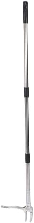 Jiawu Stand Up Puller Tool, Detachable Puller with Long Handle, Heavy Duty Weeds Remover for Lawn, Yard, Garden Weeding (Metal)