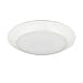 JULLISON 8 Inch LED Low Profile Recessed and Surface Mount Disk Light, Round, 120VAC, 18W, 1500Lumens, 5000K Daylight White, CRI80, DOB, Dimmable, Energy Star, ETL Listed, White, 1 Pack