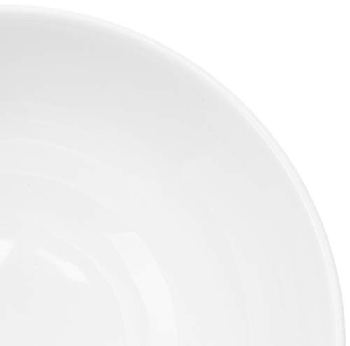 Saladeira Redonda com Base Asia, 1,5 Litro, 20 x 10,5 cm, Branco, Haus Concept