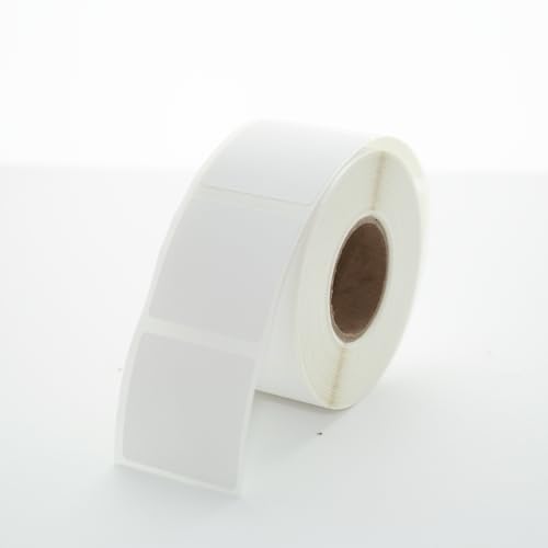 LabelValue.com | Amazon Transparency Labels - 1.125” Squares, Type 1, [500 Labels/ 1 Roll], Thermal Transfer Paper Material, 1” Core | Printer Compatible