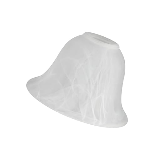 Lámpara minimalista E27 con sofisticada pantalla de cristal 5