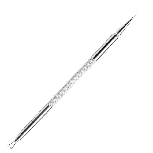 1 Extractores de puntos negros,Puntos Negros Extractor,Extractor Limpiador Espinillas Acné Punto Negro Comedones Blackhead Remover,Herramientas de Extracción de Puntos Negros