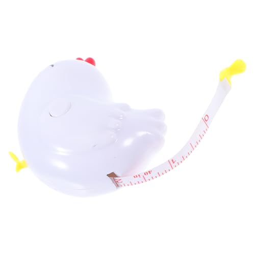 Cinta métrica KALLORY con diseño de pollo 1m para costura miniatura 1