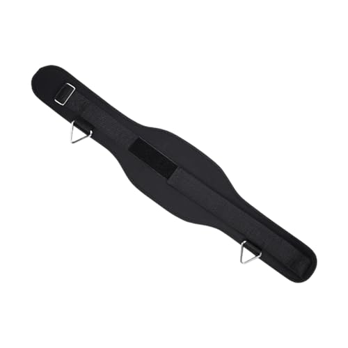 Fenteer Cinturón de inmersión para Levantar Pesas de Levantamiento de Pesas Correa de Soporte para Hacer Ejercicio para Hacer Ejercicio, 294g Sin Cadena