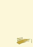  Foto-Malen-Basteln Bastelkalender A5 chamois 2022: Fotokalender zum Selbstgestalten. Aufstellbarer do-it-yourself Kalender mit festem Fotokarton und edler Folienprägung