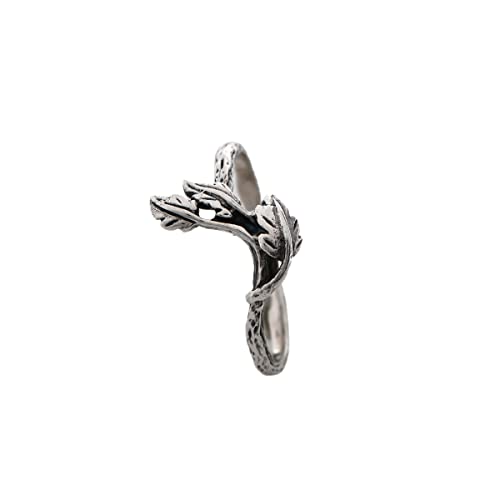 Leaf ring in sterling silver, silver leaf ring, silver branch ring, nature jewelry, nature ring, leaf jewelry, branch jewelry, sterling silver ring, silver jewelry