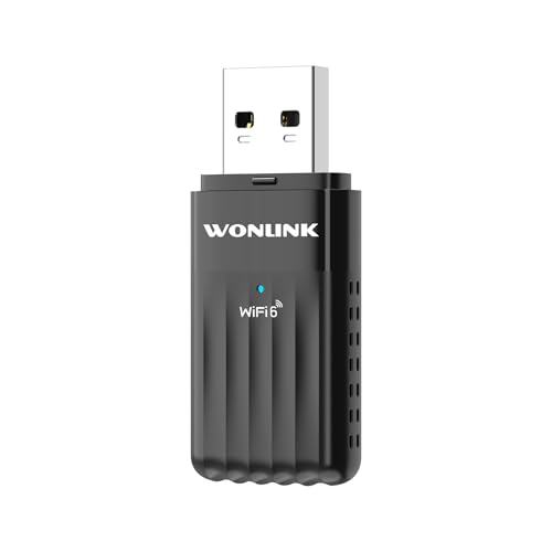 WONLINK Clé WiFi 6 USB AX900 Double Bande Clé WiFi pour PC XLIT-1605-B-1