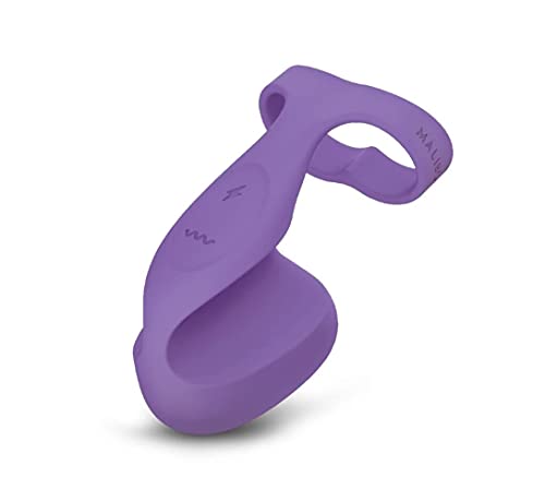 Maliboo Surf Flexible Rechargeable Vibrating Silicone Finger Vibe - Purple