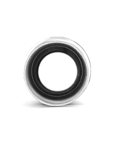 QWORK Exhaust Flex Pipe, 2 Pack, 2.25\" x 6\" x 10\" Long, Stainless Steel, Heavy Duty - Thumbnail 3