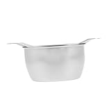 SOLUSTRE Pelador de Granadas Inoxidable con Cuenco Recogedor Herramienta Práctica para Pelar y Desgranadora de Frutas Cocina