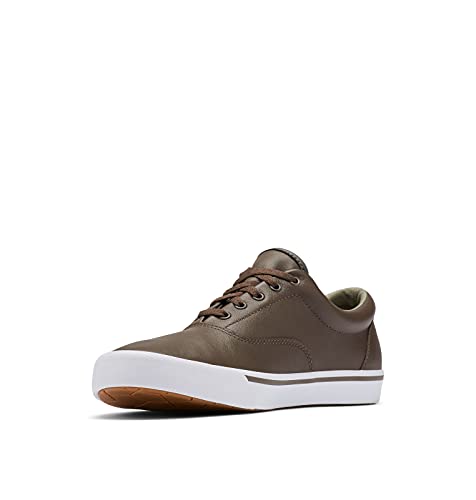 Columbia Sapato náutico masculino Slack Tide Lace Dockside PFG, Cordovão/lama, 10.5