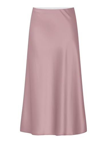 YAS Damen Yaspella Hw Midi Skirt S. Noos, Lilas, XL EU