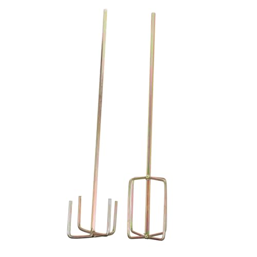 OSALADI Drill Mixer Attachment for Electric Drill Hexagonal Head Mud Mixing Paddle Paint Blender for Construction