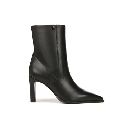 Franco Sarto Women's Appia Pointed Toe Dress Bootie Ankle Boot, Black Leather, 8 by Franco Sarto - Image 4
