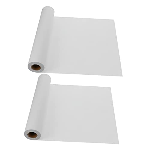 Veemoon Drawing Paper Roll 2 Packs White Sketch Paper Rolls for Boys and Girls